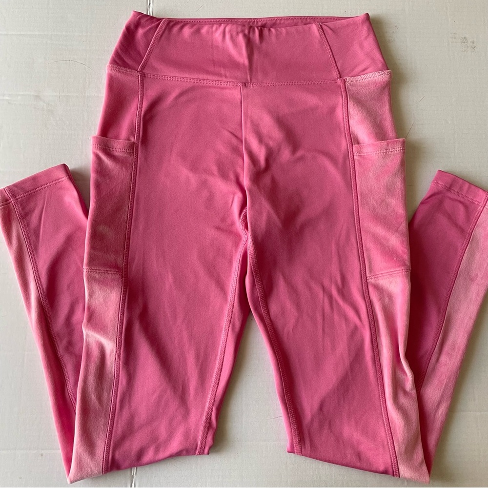 PINK Victoria's Secret Pink Leggings Y2K Velvet accents